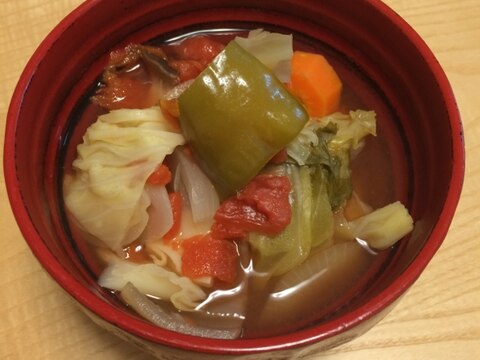 大きめ野菜の脂肪燃焼スープ